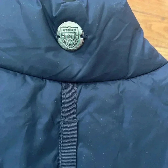 [2XL]Noel Asmar Equestrian Recycled Material  Blue Winter Puffer Vest - Picture 7 of 9